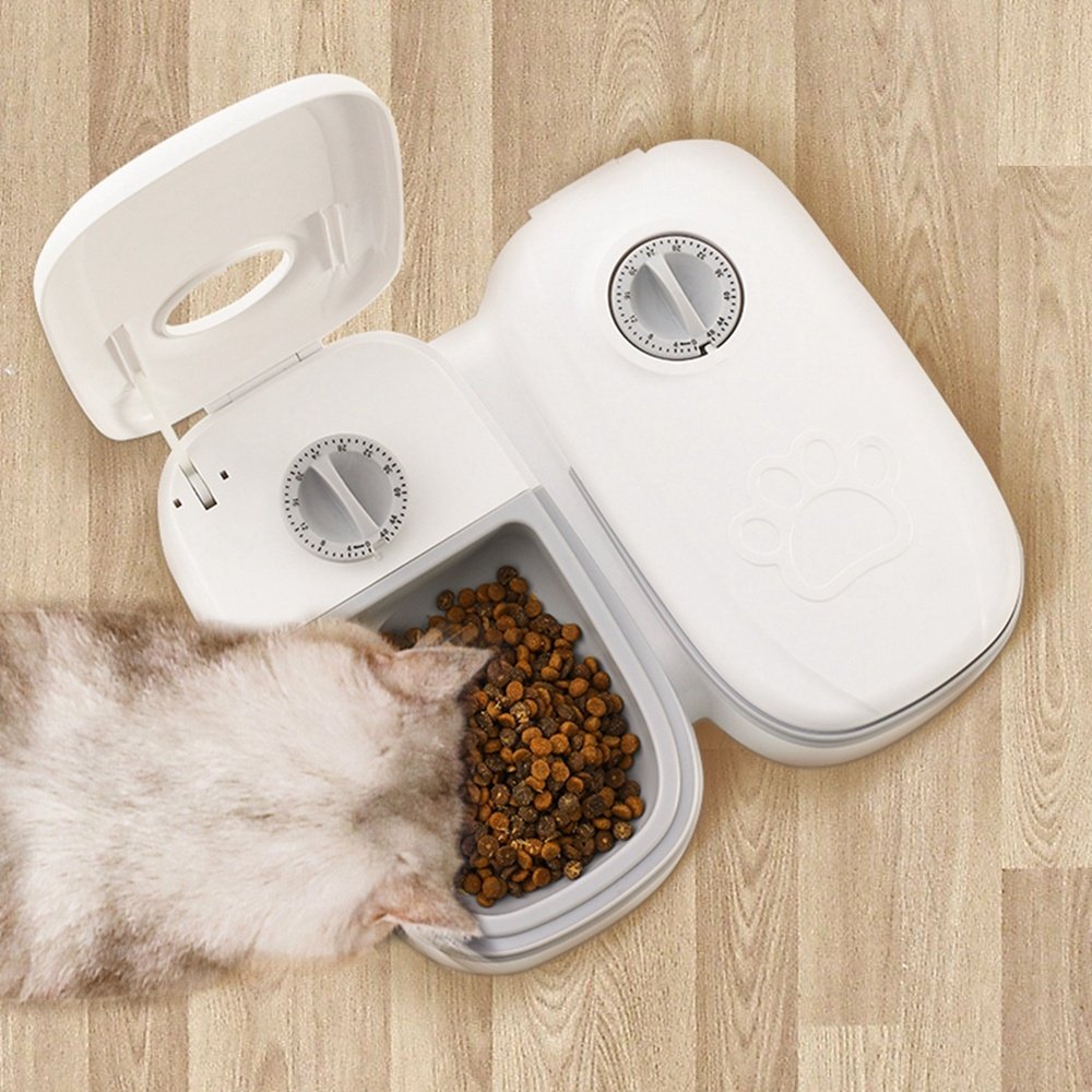 Automatic Pet Feeder Smart Food Dispenser For Cats Dogs Timer Stainless Steel Bowl Auto Dog Cat Pet Feeding Pets Supplies - Imagen 10
