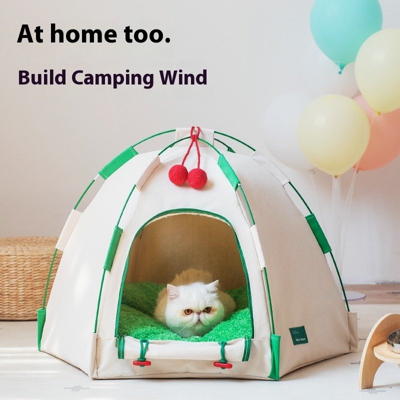 Tienda tipo iglú para gatos, apta para todas las estaciones