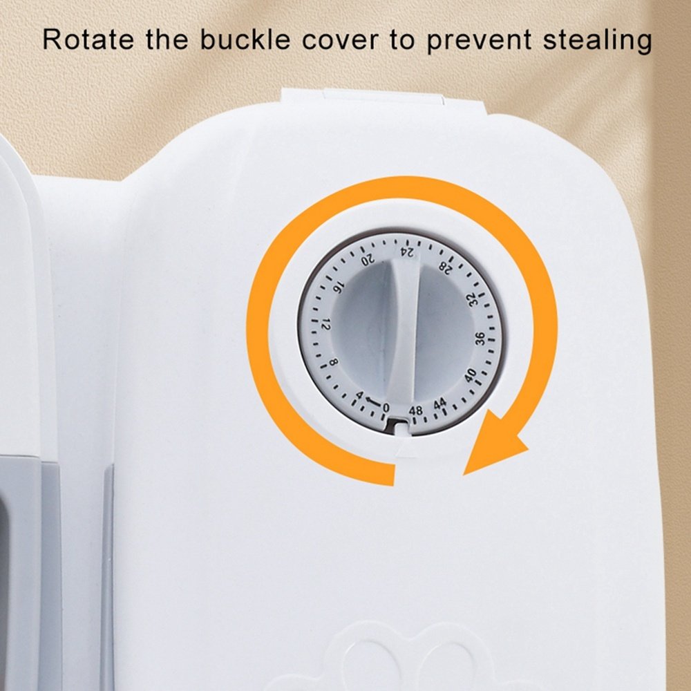 Automatic Pet Feeder Smart Food Dispenser For Cats Dogs Timer Stainless Steel Bowl Auto Dog Cat Pet Feeding Pets Supplies - Imagen 7